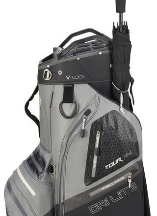 Big Max Dri Lite V-4 cart bag, šedo/černý