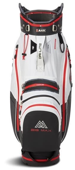 Big Max Dri Lite V-4 cart bag, černo/bílo/červený