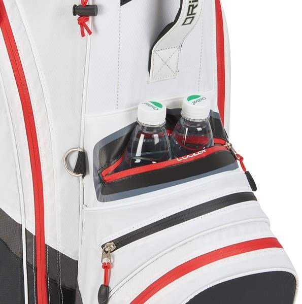 Big Max Dri Lite V-4 cart bag, černo/bílo/červený