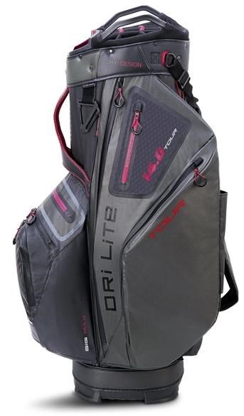 Big Max Dri Lite Tour cart bag, černo/šedo/červený