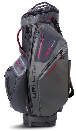 Big Max Dri Lite Tour cart bag, černo/šedo/červený