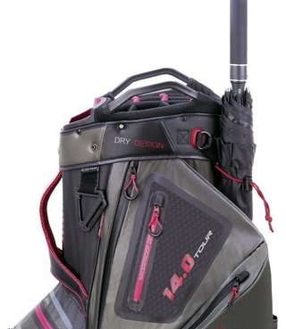 Big Max Dri Lite Tour cart bag, černo/šedo/červený