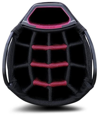 Big Max Dri Lite Tour cart bag, černo/šedo/červený