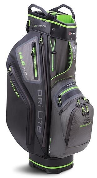 Big Max Dri Lite Tour cart bag, šedo/černo/limetkový
