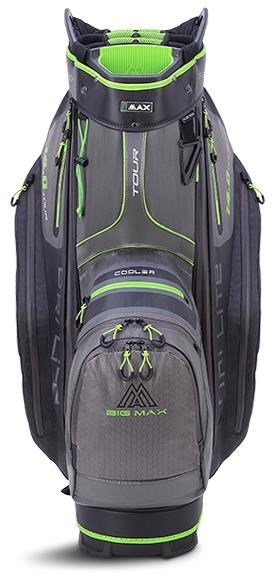 Big Max Dri Lite Tour cart bag, šedo/černo/limetkový