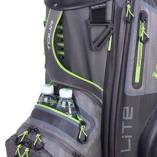 Big Max Dri Lite Tour cart bag, šedo/černo/limetkový