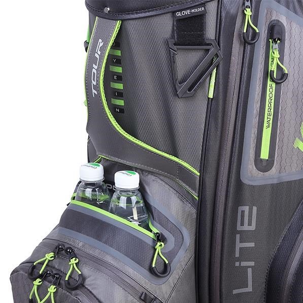 Big Max Dri Lite Tour cart bag, šedo/černo/limetkový