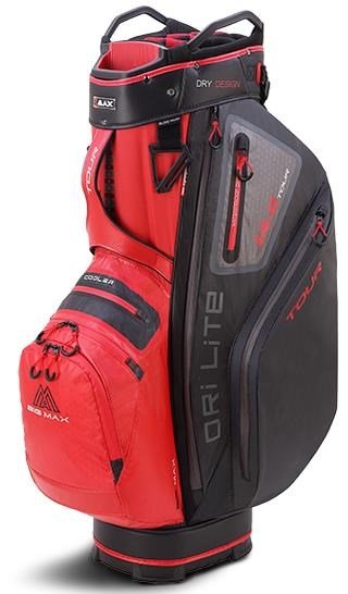 Big Max Dri Lite Tour cart bag, červeno/černý
