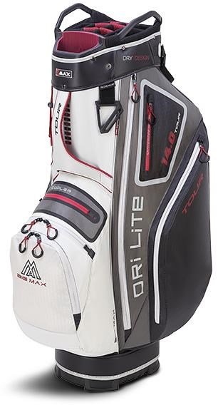 Big Max Dri Lite Tour cart bag, bílo/šedo/černo/červený