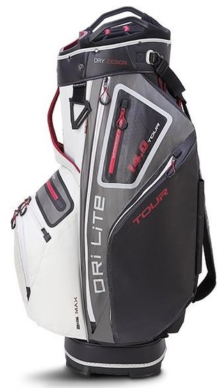 Big Max Dri Lite Tour cart bag, bílo/šedo/černo/červený