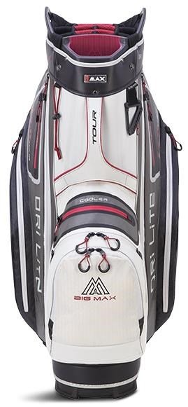 Big Max Dri Lite Tour cart bag, bílo/šedo/černo/červený