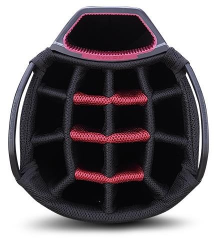 Big Max Dri Lite Tour cart bag, bílo/šedo/černo/červený