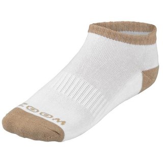 Zoom Ankle dámské kotníkvé ponožky, 3páry, bílé