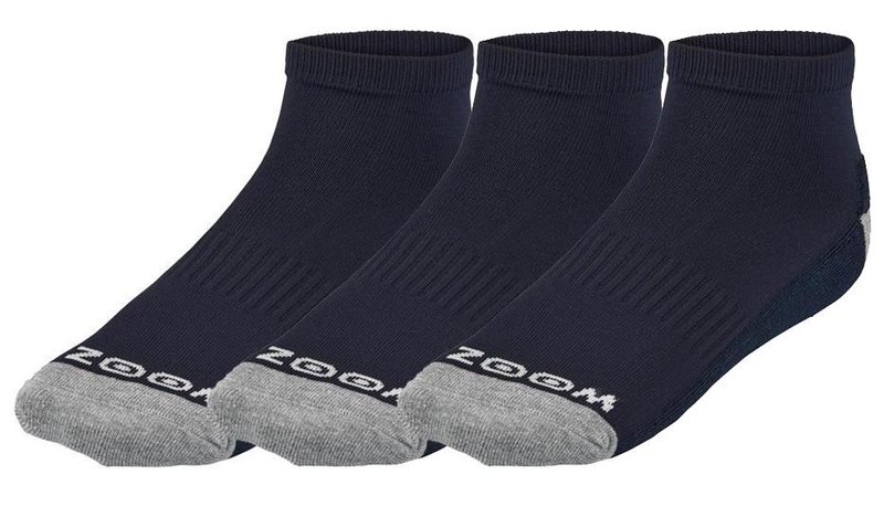 Zoom Ankle dámské ponožky, 3páry, modré
