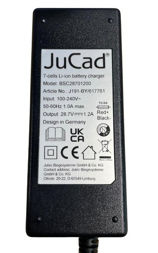 JuCad nabíječka pro JuCad Powerpack 1.0, Standard plug