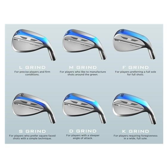 Titleist SM9 Tour Chrome dámská wedge, grafit