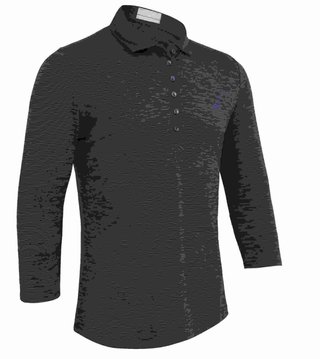 Callaway 3/4 Sleeve SwingTech Solid dámské polo, tmavě modré