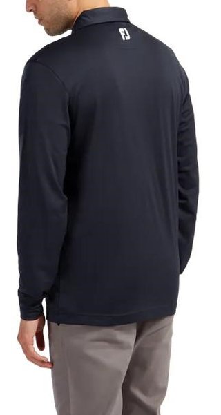 FootJoy Thermocool Self pánské polo s dlouhým rukávem, modré