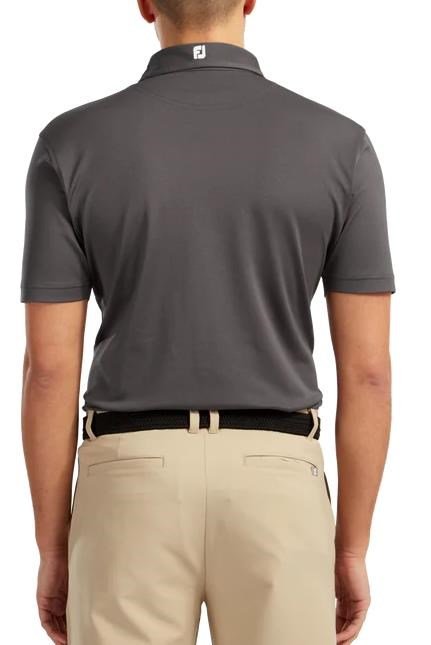 FootJoy Stretch Pique Solid pánské polo, šedé