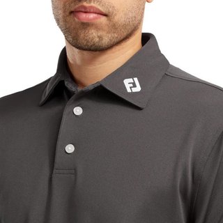 FootJoy Stretch Pique Solid pánské polo, šedé