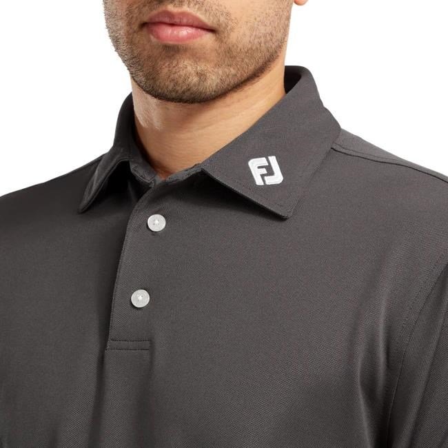 FootJoy Stretch Pique Solid pánské polo, šedé