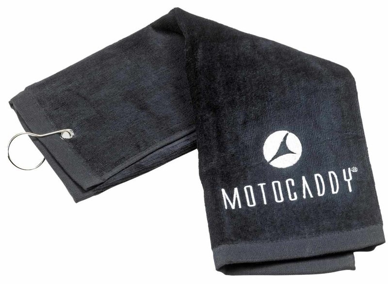 Motocaddy Deluxe golfový ručník, černý
