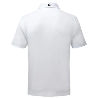FootJoy Stretch Pique Solid pánské polo, bílé
