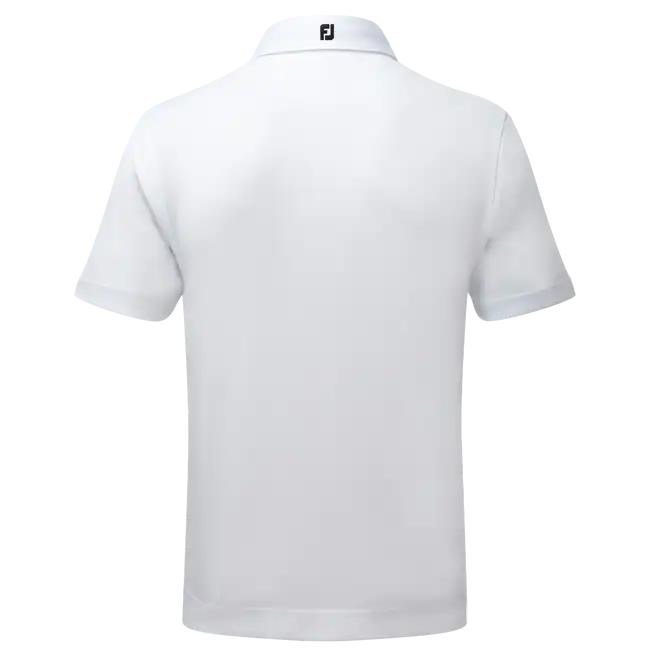 FootJoy Stretch Pique Solid pánské polo, bílé