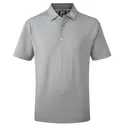 Footjoy Stretch Pique Solid dětské polo, šedé