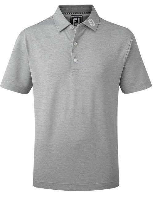 Footjoy Stretch Pique Solid dětské polo, šedé