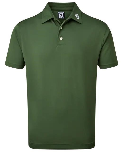 FootJoy Stretch Pique Solid pánské polo, olive