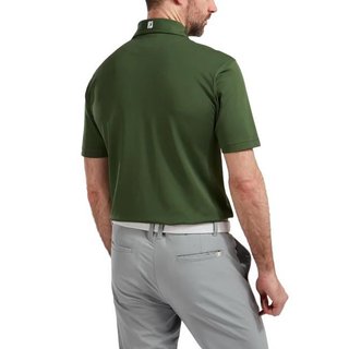 FootJoy Stretch Pique Solid pánské polo, olive