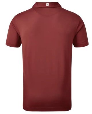 FootJoy Stretch Pique Solid pánské polo, maroon
