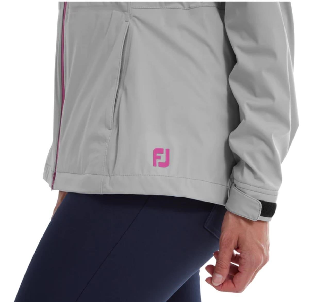 FootJoy Hydroknit dámská voděodolná bunda, šedá