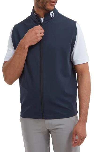 FootJoy Full-Zip Knit pánská vesta, tmavě modrá