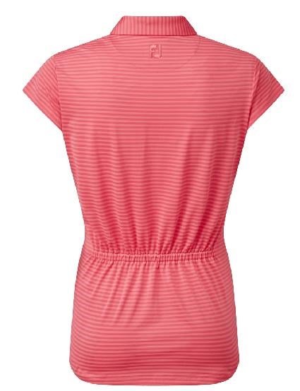 FootJoy Tonal Stripe Lisle dámské polo, coral