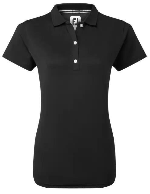 FootJoy Stretch Pique Solid dámské polo, černé
