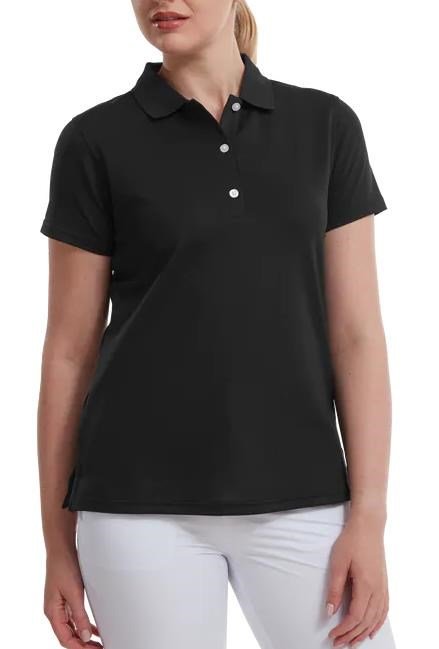 FootJoy Stretch Pique Solid dámské polo, černé