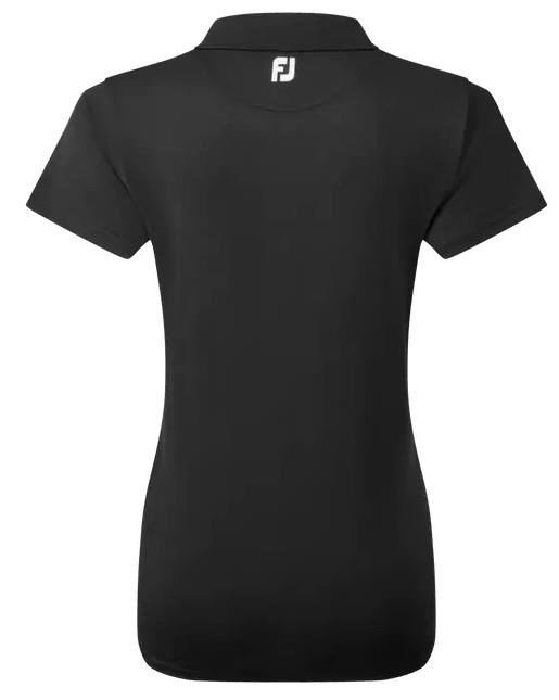 FootJoy Stretch Pique Solid dámské polo, černé