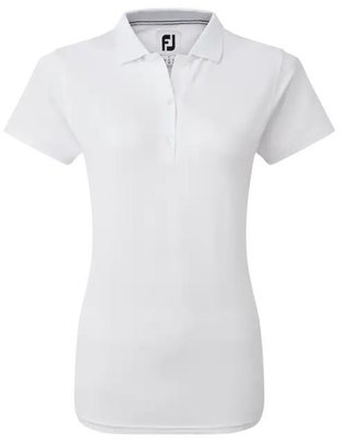 FootJoy Stretch Pique Solid dámské polo, bílé