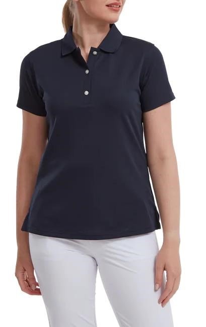 FootJoy Stretch Pique Solid dámské polo, tmavě modré