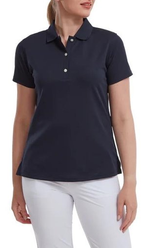 FootJoy Stretch Pique Solid dámské polo, tmavě modré