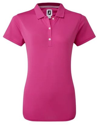 FootJoy Stretch Pique Solid dámské polo, růžové