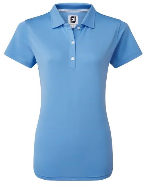 FootJoy Stretch Pique Solid dámské polo, světle modré