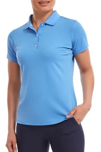 FootJoy Stretch Pique Solid dámské polo, světle modré