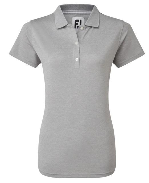 FootJoy Stretch Pique Solid dámské polo, šedé