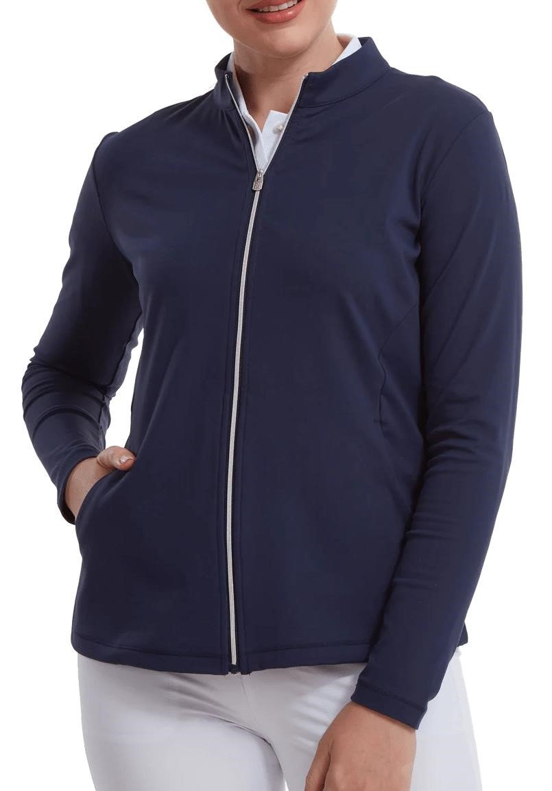 FootJoy Full-Zip Midlayer dámská mikina, tmavě modrá