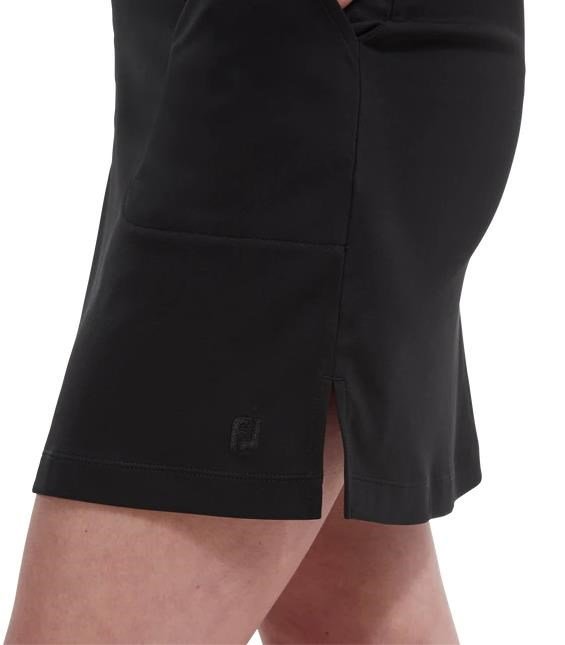 Footjoy Interlock Stretch LONG skort sukně, černá