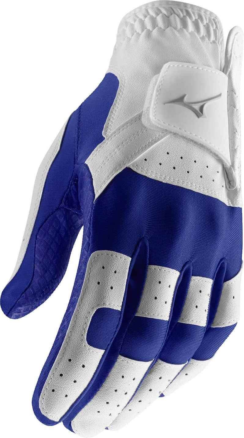 Mizuno Stretch pánská golfová rukavice, bílo/modrá