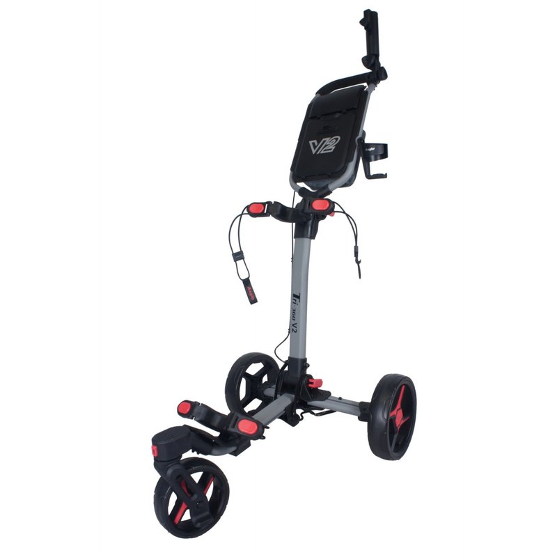 Axglo Tri-360 V2 manuální vozík, šedo/červený